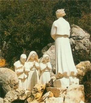 Engel van Fatima met H. Eucharistie