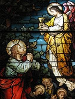 Een Engel troost de Heer